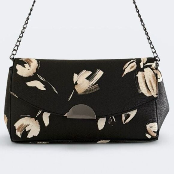 a new day Handbags - a new day Black Convertible Crossbody Clutch Handbag